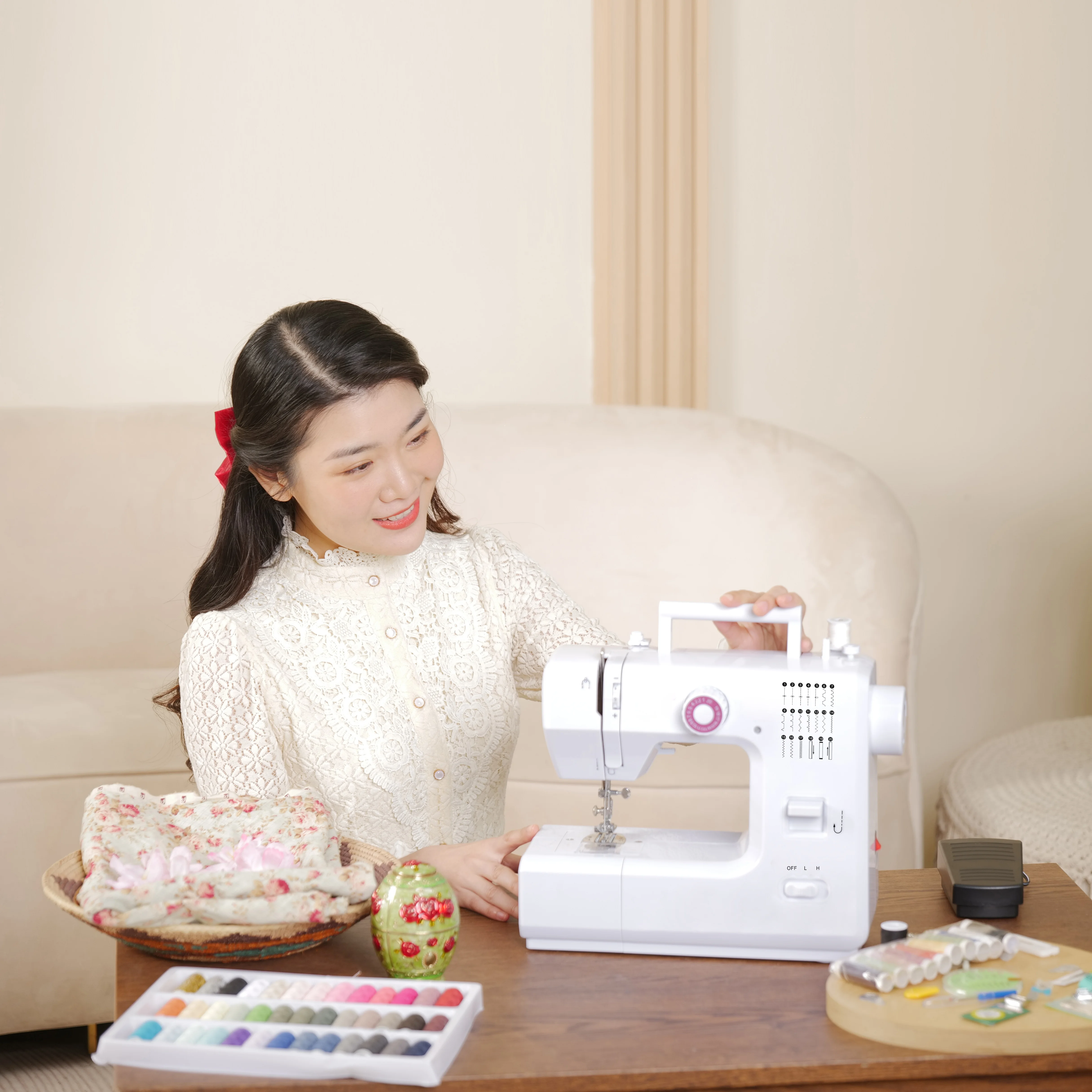 VOF FHSM 618 new domestic garment sewing machine manufacturer automatic tailoring cloth sewing machine