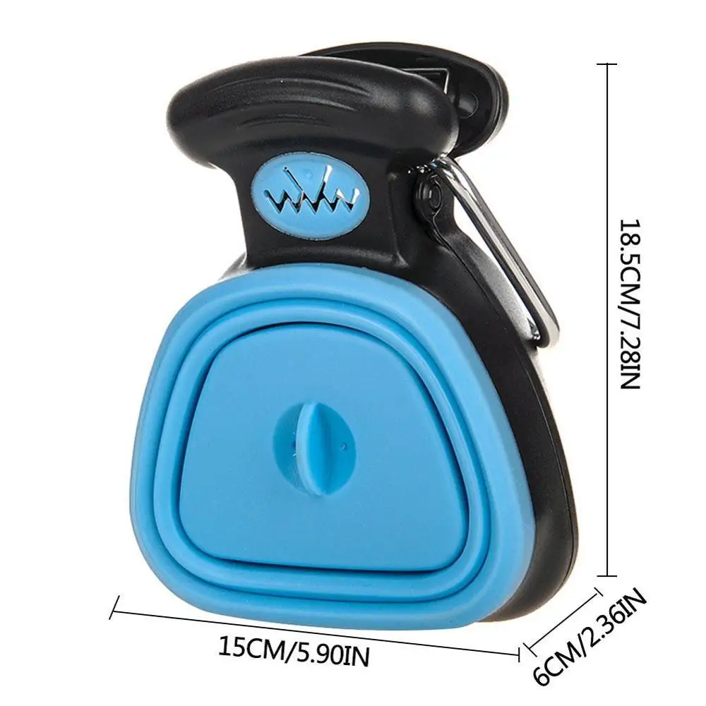 
Pet Dog Pooper Scooper Handle Outdoor Travel Poop Scoop Clean Pick Up Excreta Cleaner Disposable Bag 