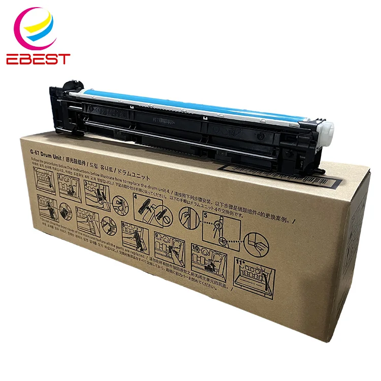 EBEST Hot Sell Compatible For Canon NPG67 G67 GPR-53 C-EXV49 Drum Kit iR ADV C3020 C3025 C3120 C3125 C3320 C3325 Drum Unit