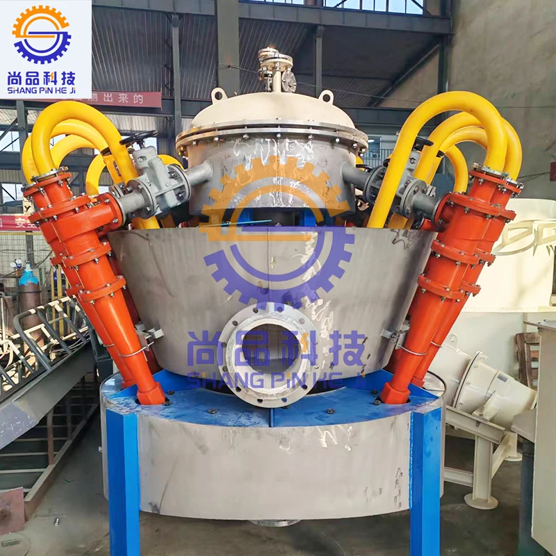 New Stainless Steel Hydrocyclone Separators with Wear-Resistant Polyurethane Cyclone Flotation Separator for Mineral Ore Use