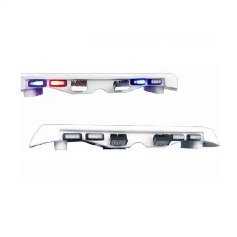 sprinter van conversion kit ambulance fiberglass spoiler with lights