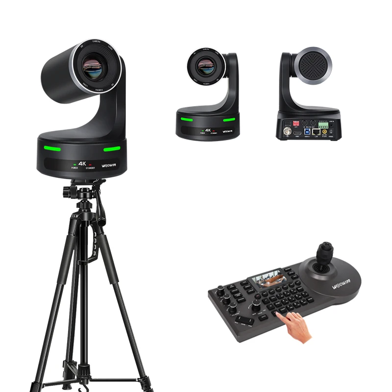 Новый вещательный пакет 4K = vmix Ndi Ip Poe 20x Sdi Ptz потоковая камера H Dmi Lan Rj45 Usb джойстик контроллер для церкви