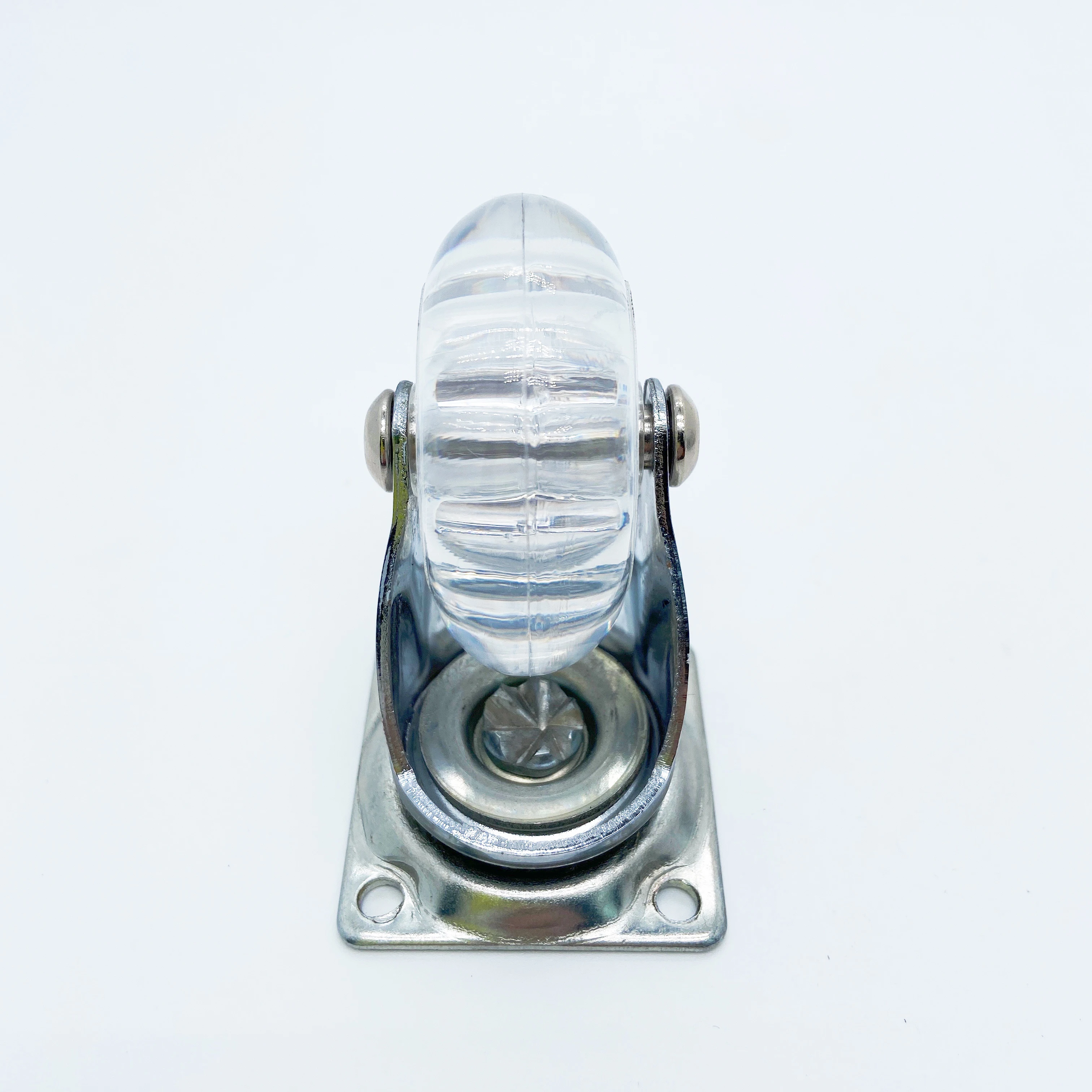 2022 Newest 1/1.5/2/2.5 inch PU caster wheels, PU Crystal furniture wheels