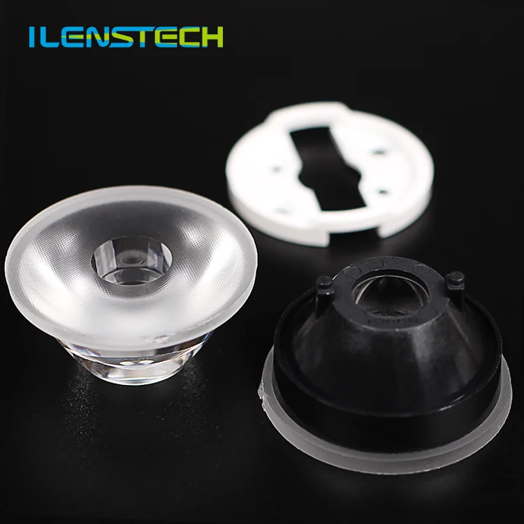 Hot selling  led lens optical led lens 36mm diameter acrylic 24deg  for outdoor lighting from ilenstech