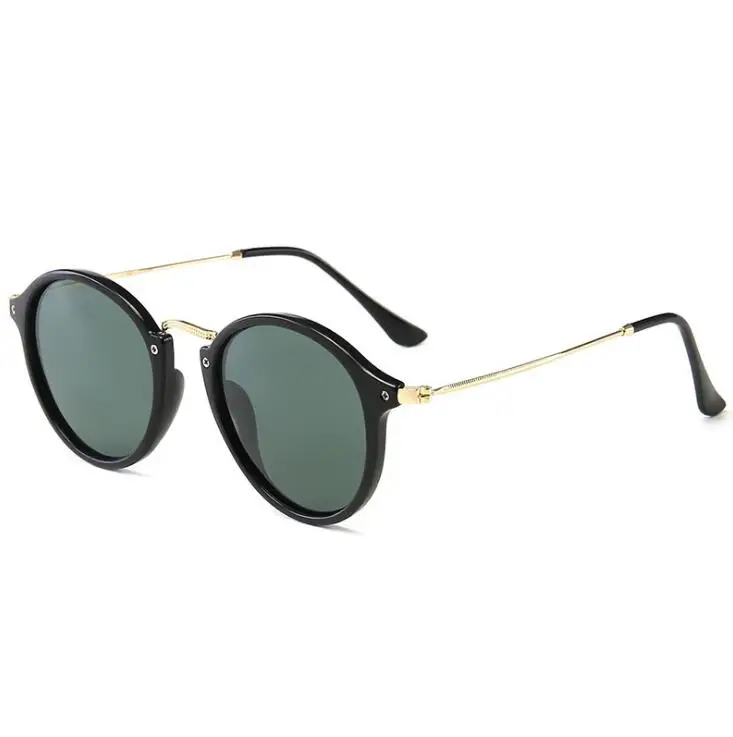 
Amazon Round Sunglasses Retro Mens Women Brand Polarized Sunglasses Vintage Sun Glasses 