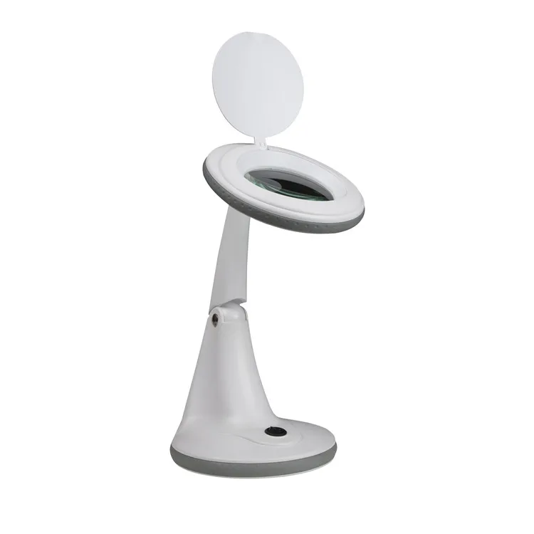 2021 New Arrive Magnifier Glass Mirror AC 110V/220V LED Magnifying Lamp Beauty Salon Magnifying lamp