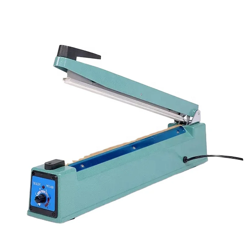 PFS-400 Aluminum body Manual hand impulse sealer plastic bag band sealing machine