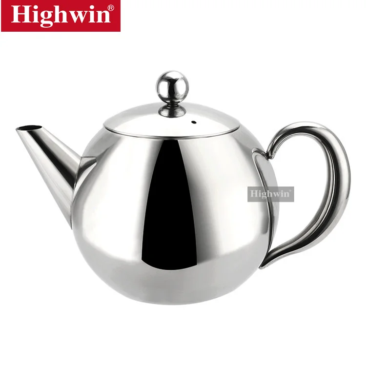 Wholesale Factory 1000ml Stainless Steel Infuser Tea Pot