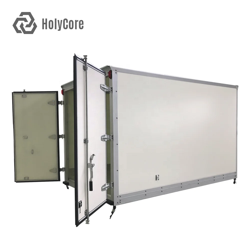 Van Body Made of  Light Weight Thermoplastic Fiberglass Reinforced Honeycomb Panel