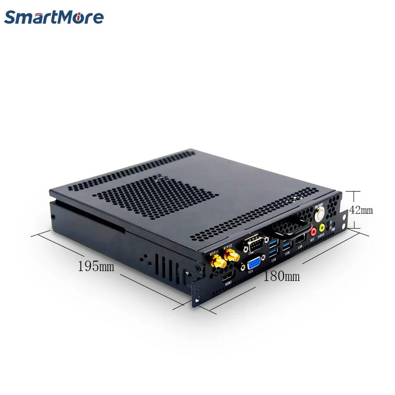 Планшет SmartMore персональная прочная безвентиляторная Встроенная система мини-ПК промышленный корпус Htpc