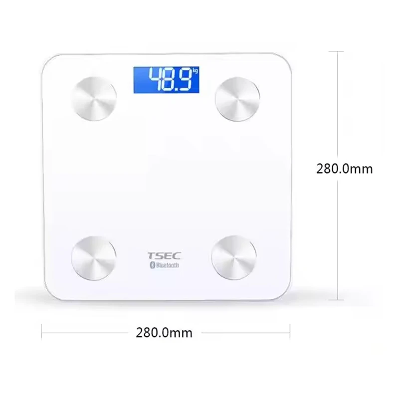 Promo High Quality Bathroom Body Fat Electronic Weight Scale Connected Digital Weighing Scales