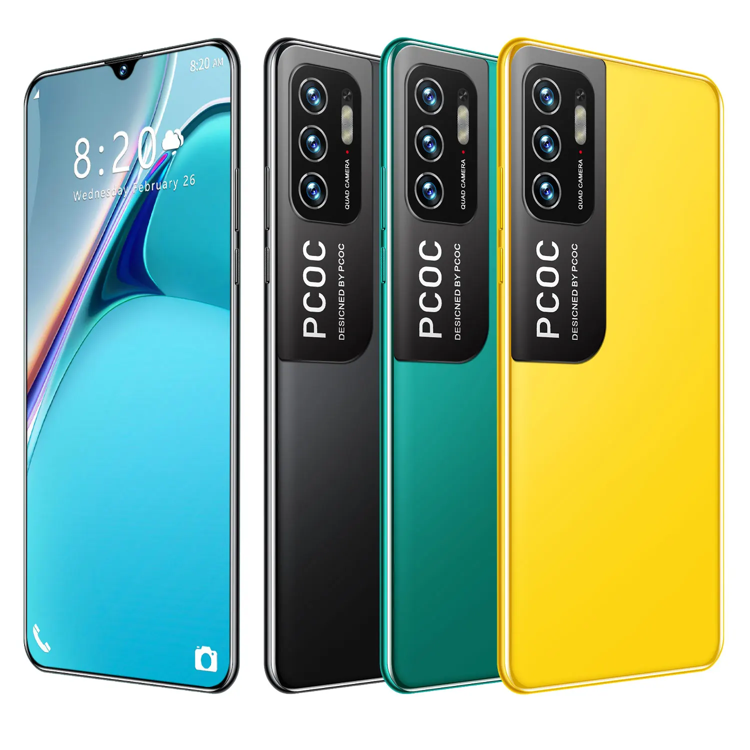 Горячая Распродажа 2021, новый телефон M3 Pro, 6,7 дюйма, Android-смартфоны, 12 Гб + 512 ГБ, 10 ядер, 5G LET, сотовые телефоны с 4 камерами, сотовый телефон