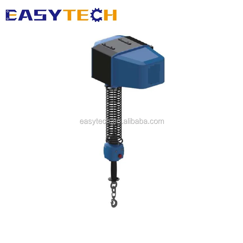Elevator partSmall multiple objects servo motor hoist handling equipmentCrates in plastic or metalelectrical hoist