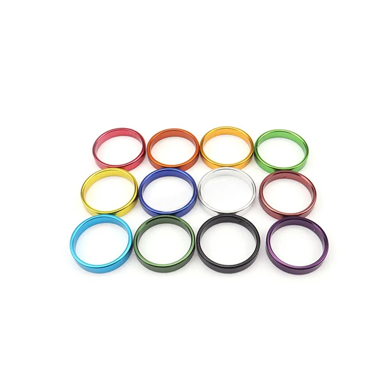 Eagle Ring Love Blue Purple Macaw Identification Colorful Bird Foot Bands Large Diameter Aluminum Metal Bird Ring