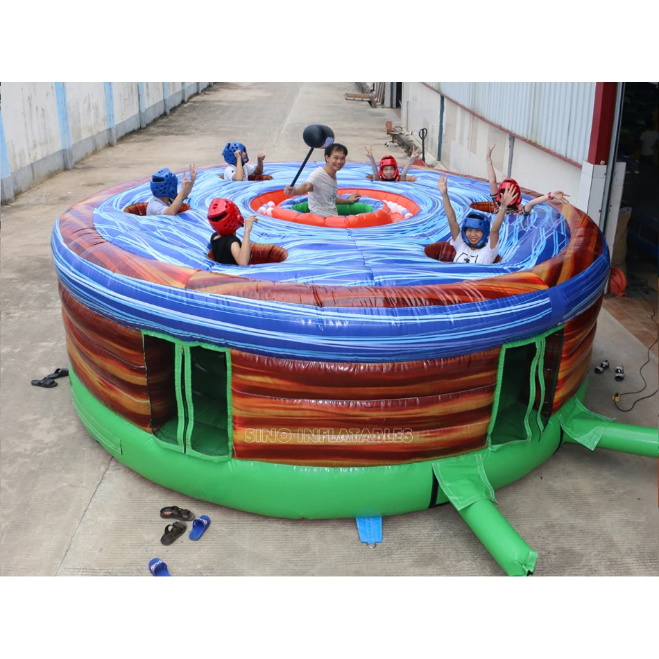 Интерактивный надувной человеческий хиток с индивидуальным дизайном для детей и взрослых Веселая игра фабрики Sino