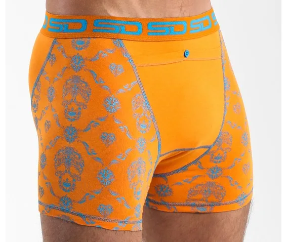 Оптовая продажа, мужские шорты-боксеры с черепом высокого качества