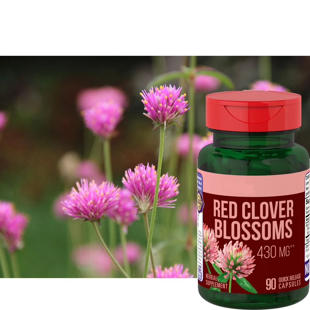 Factory supply plant supplements Red Clover Blossoms Capsules