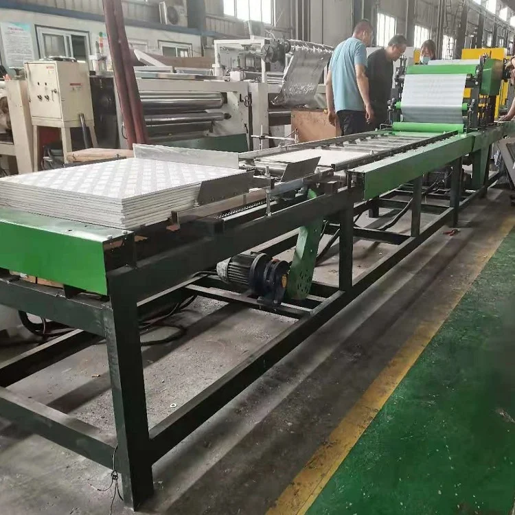 small scale gypsum board lamination machine