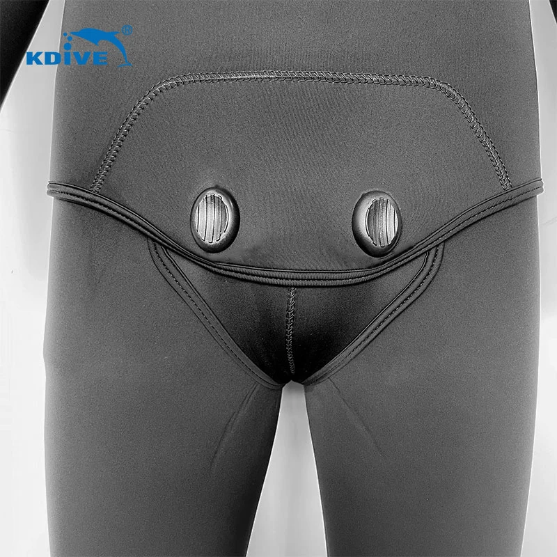 Hot Selling Long Sleeve Two Piece  Camo Free Diving Suit 3mm 5mm 7mm Spearfishing Wetsuit