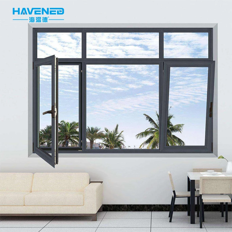 Factory Direct Sale Of High Quality Metal Aluminum Alloy Window Opening Inward Window