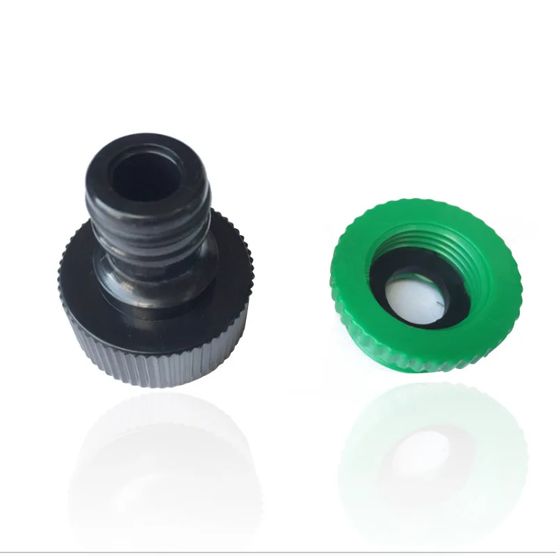 XZX23 1/2 3/4 inch Plastic Garden Tap Connector Faucet Nipple Connector Water Hose Quick Connector