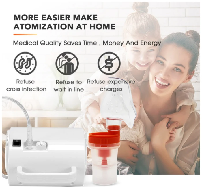 Portatil Compression Nebulizer Medical Jet Air Piston Portable Compressor Nebulizer Machine For Adult