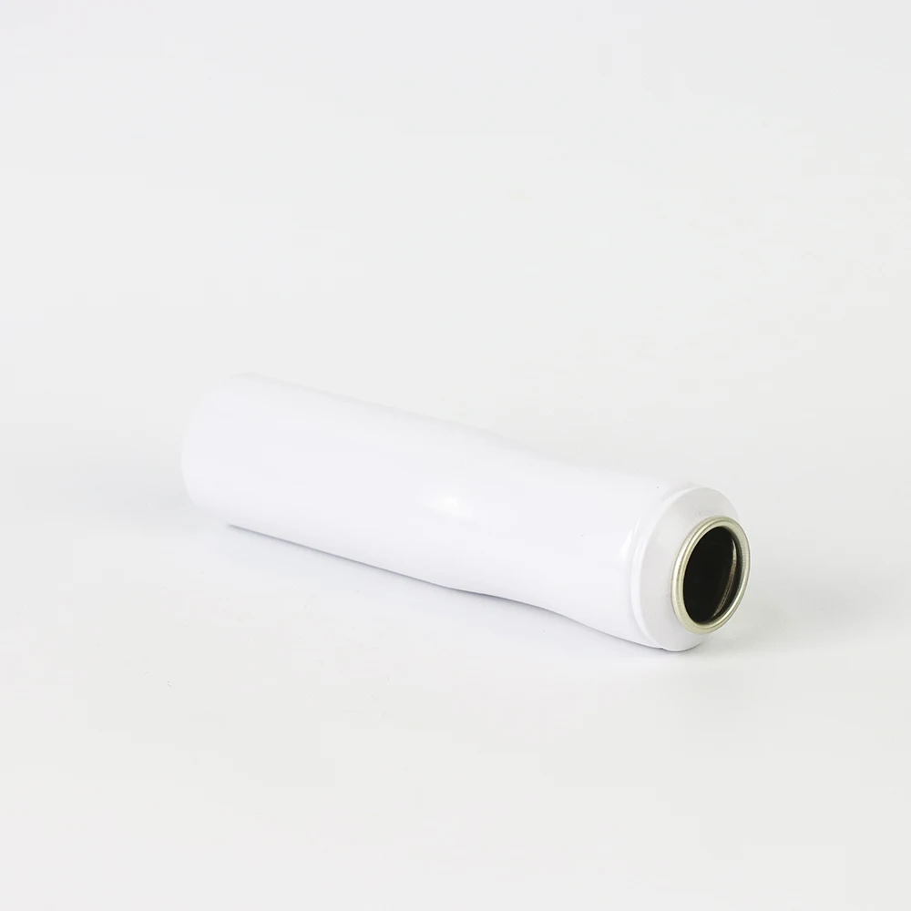 Automatic line produced  empty customizable aluminum aerosol can for skincare products