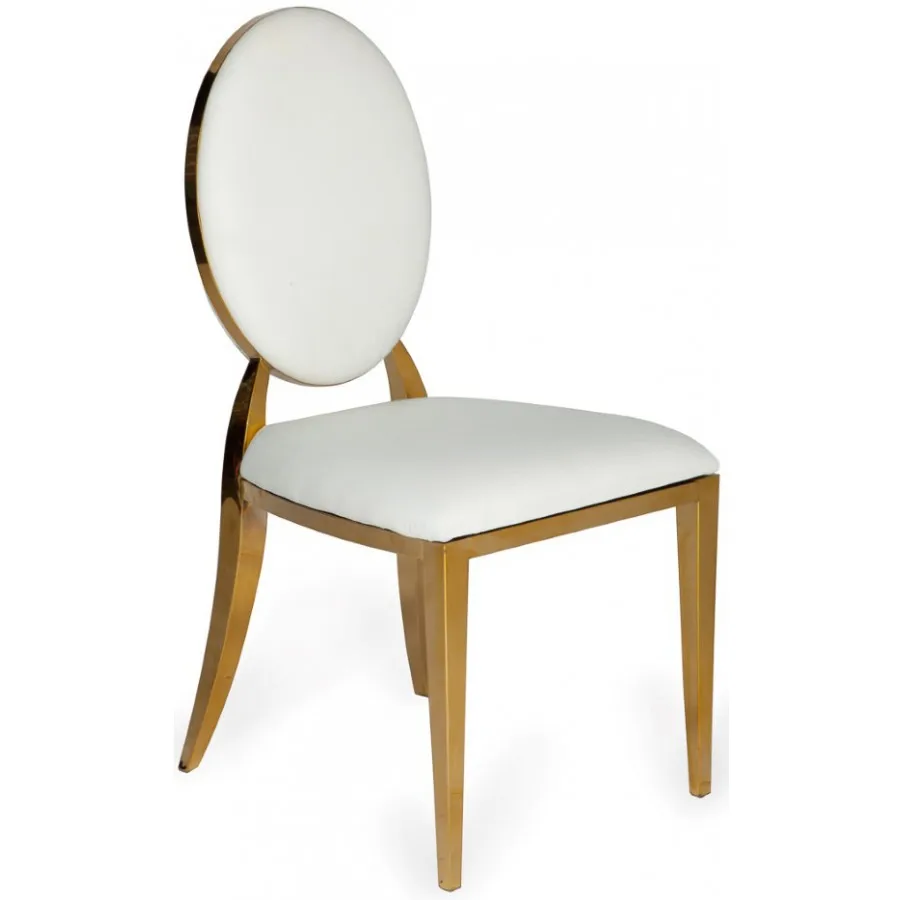 Дизайнерские стеклянные металлические ножки из нержавеющей стали Свадебный кофейный обеденный стол 6