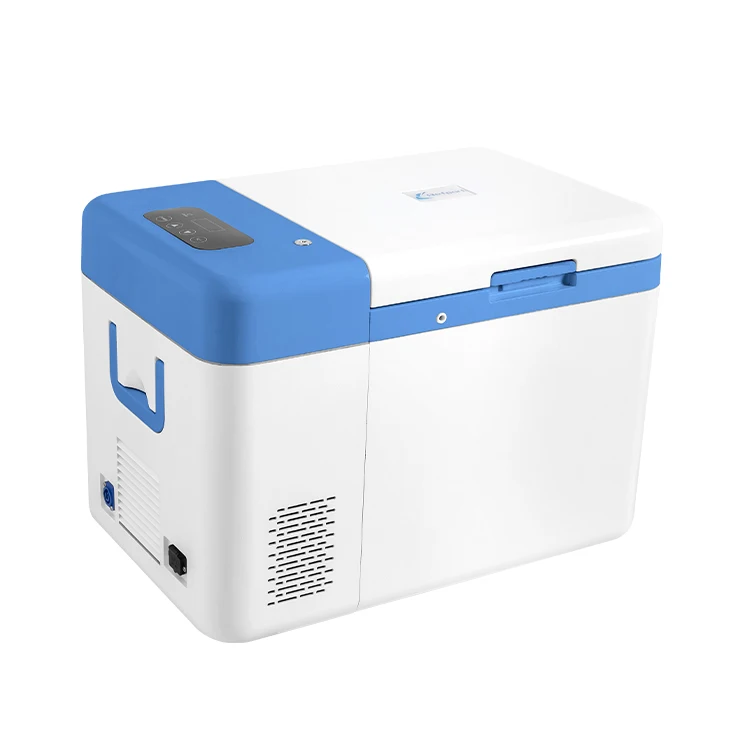 Refport Small Deep 25L Portable Ultra Low -60 Degree Quietnees Desktop Compact Freezer