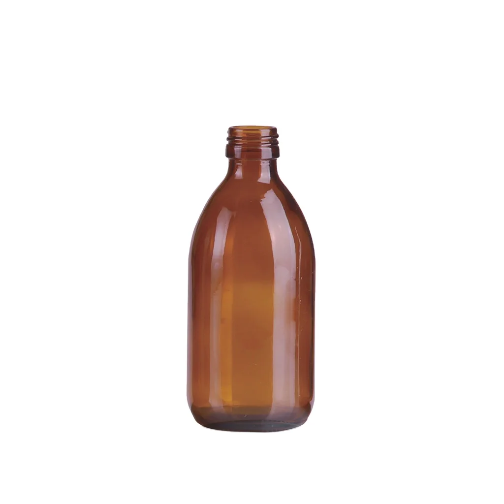 Pharma amber glass bottle 300ml