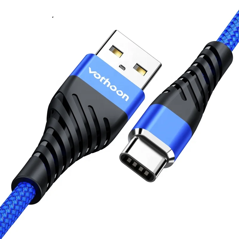 Hot Selling Amord Cable USB A to Type C Cable for iPhone 11 Samsung Huawei 3A Fast Charger Android Charging Cable Wire