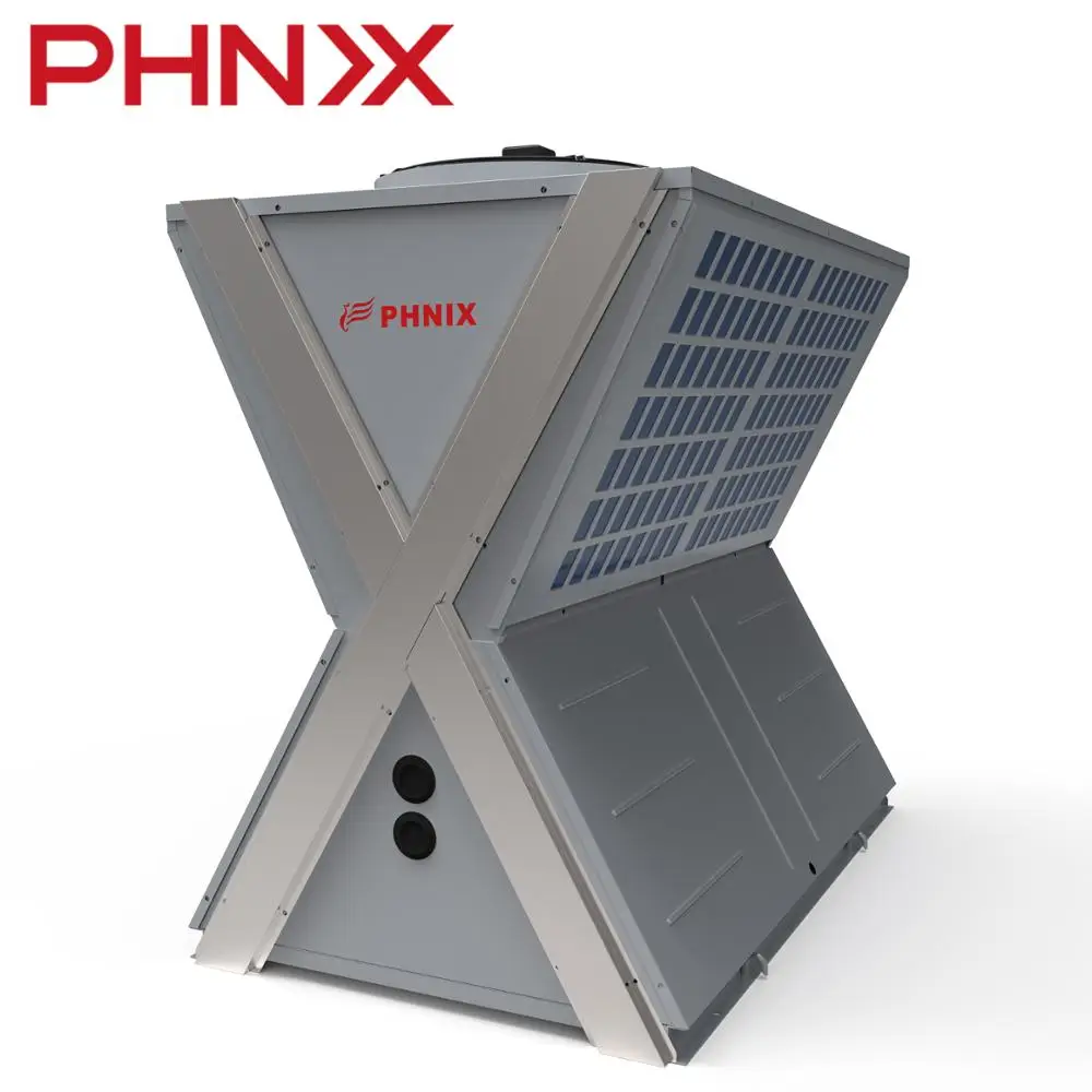 Высокомощный наземный тепловой насос PHNIX воздушный водонагреватель для промышленного