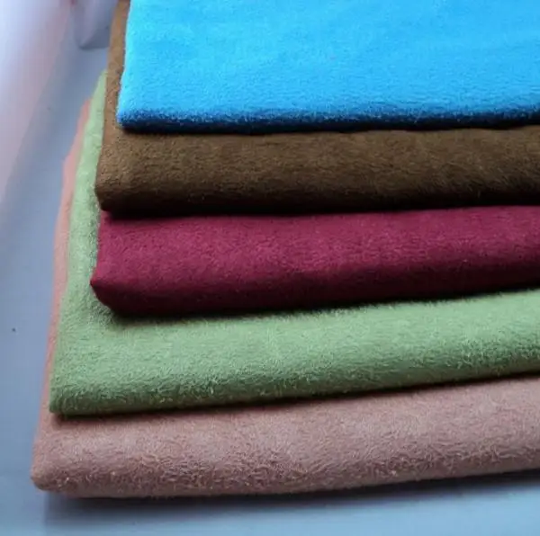 Ткань из искусственной замши 100% полиэстер