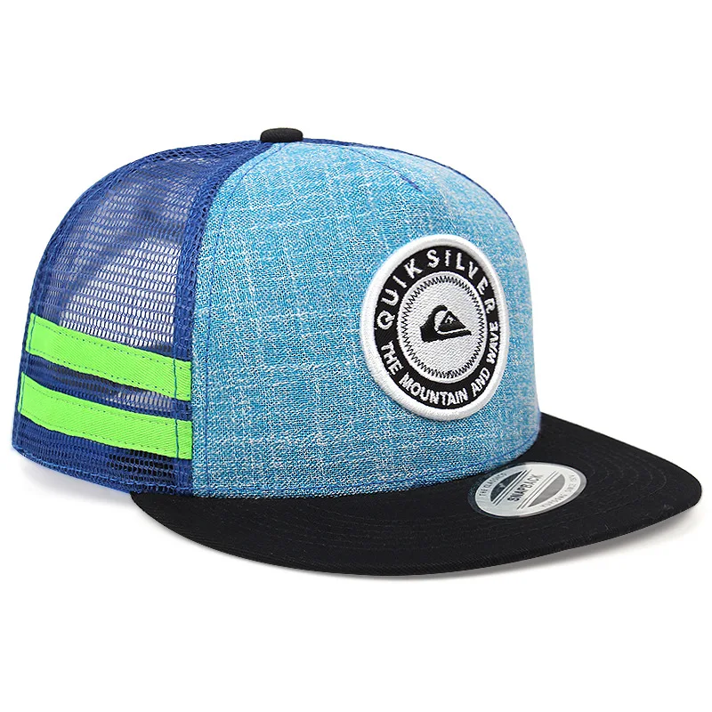 High quality wholesale advertising flat bill hip hop men sports 5 panel custom logo snapback cap hats