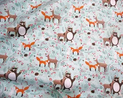 print cotton fabric 100% cotton girl print fabric