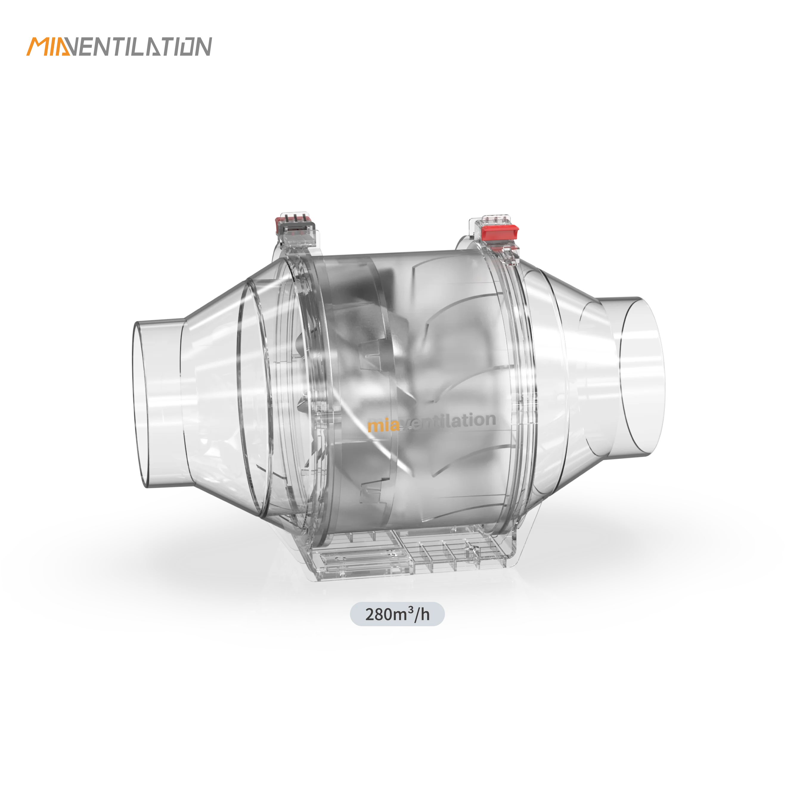 900m3/h reversible inline flexible exhaust  silent high air flow 200mm forced ventilation fan bathroom extractor duct fan