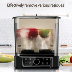 Smart Hydroxy Electrolysis Sterilization large capacity cleaner  Disinfection Vegetable  Fruit Purifier for Home Food Sterilizer