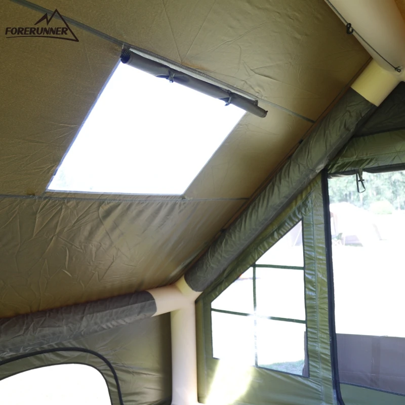 Forerunner Factory Supply  600D Oxford waterproof Big capacity camping tent outdoor camping with competitive price