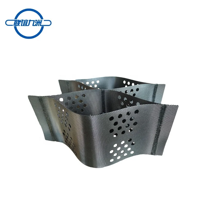 Пластиковый hdpe черный геоячейка для гравийной дорожной плитки защита от