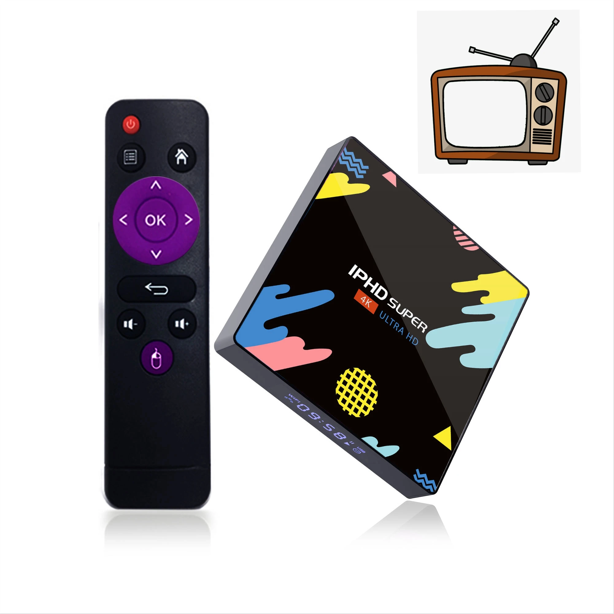 New OEM Custom Smart TV Best Android TV Box 4K