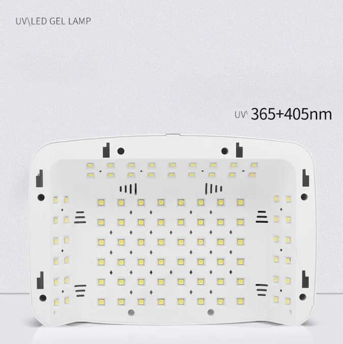 sunkin new model two hand nail lamp 380w big power uv led gel lamp gel polish curing nail lamp