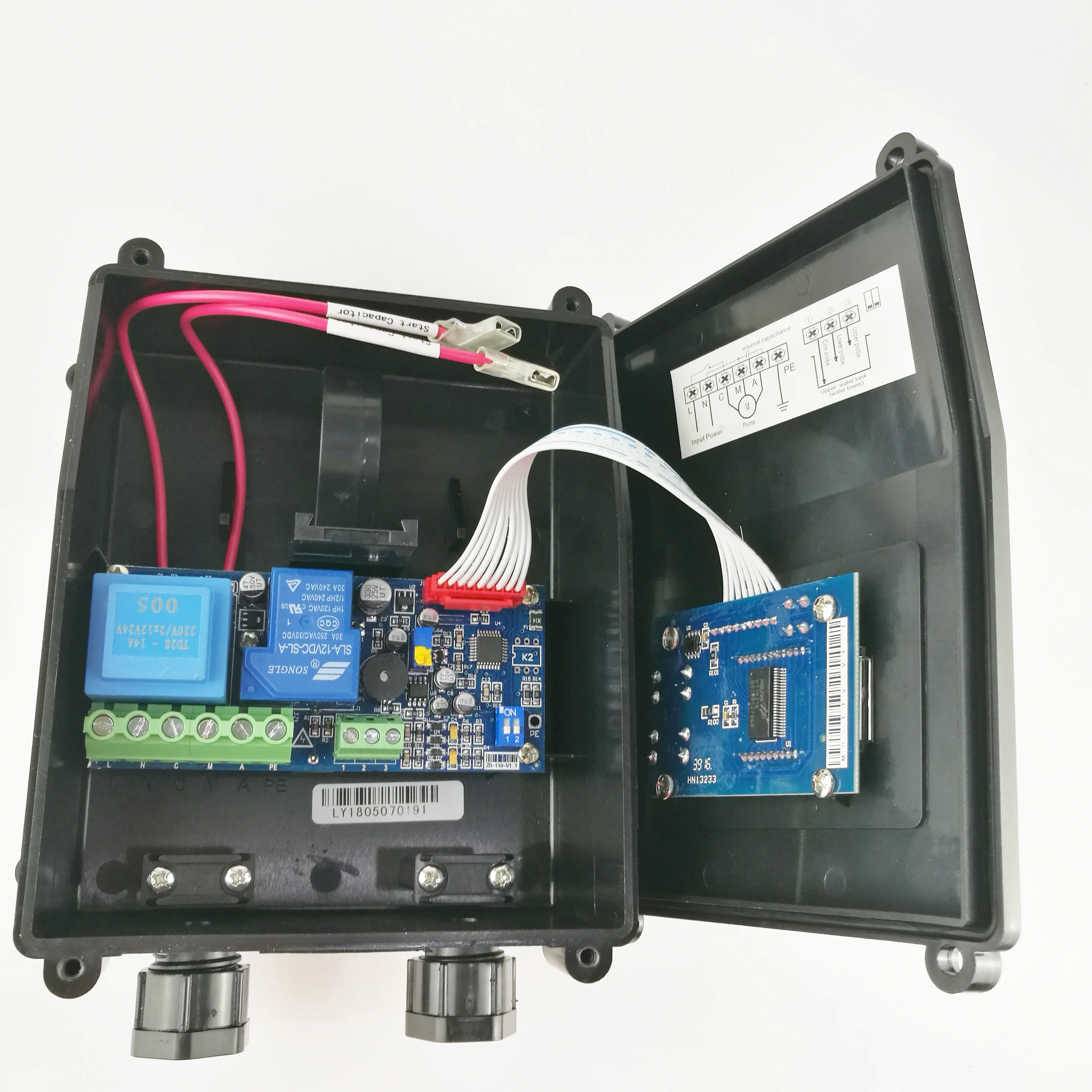 Complete Protection Function Water Level Sensor Pump Controller Automatic Pump Control Box