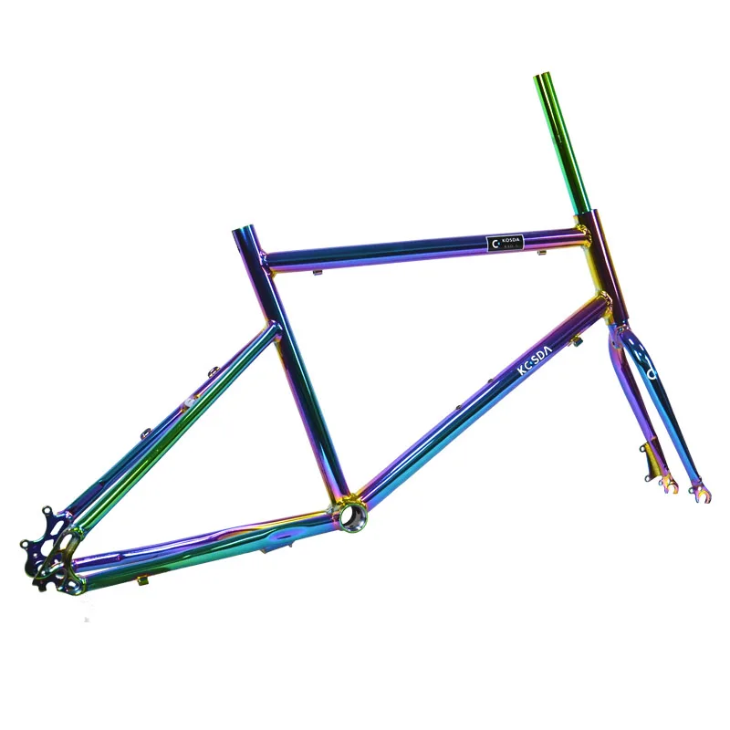 20-inch aluminum alloy road bicycle frame forklift Aluminum alloy frame small wheel diameter highway mini velo kosda