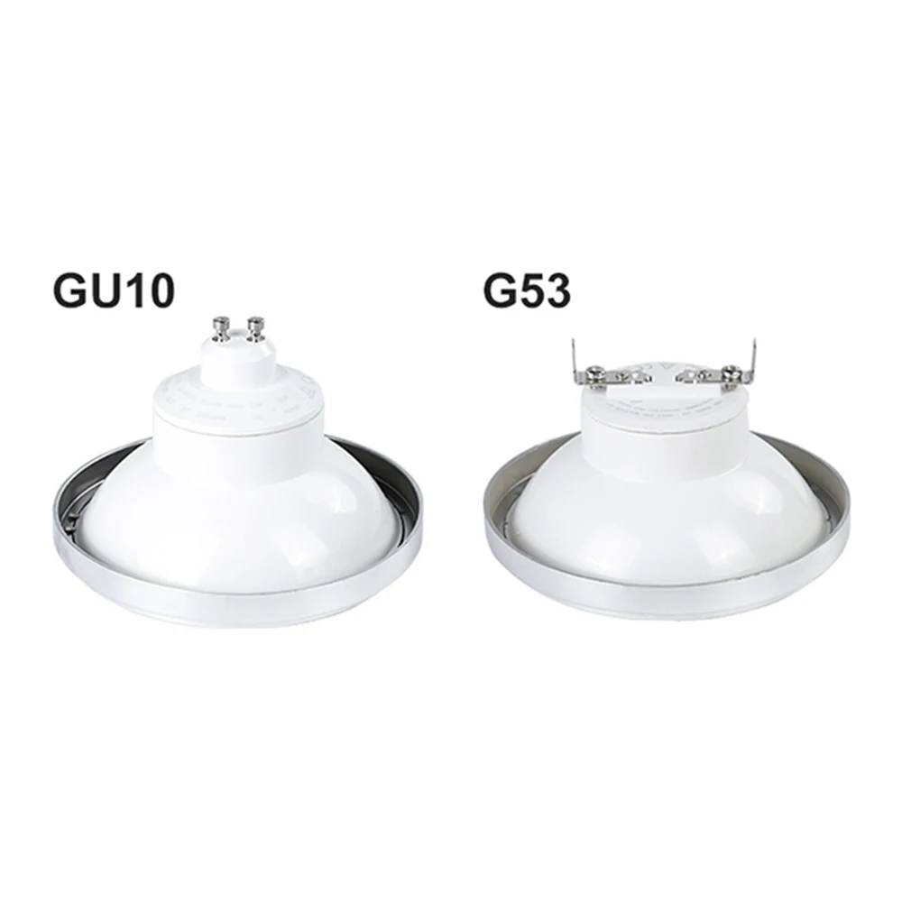AR111 COB LED Spotlight 15W adjustable lamp G53 GU10 bulb Beam Angle LED embedded ceiling light source