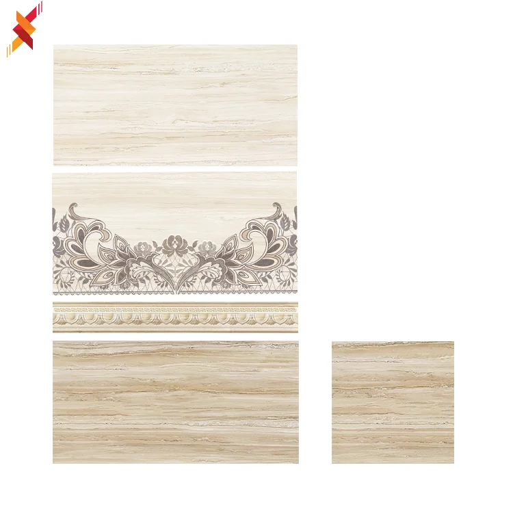 Cheap discontinued bathroom decor porcelain wall tile wooden design ceramic wall tiles 300x600mm