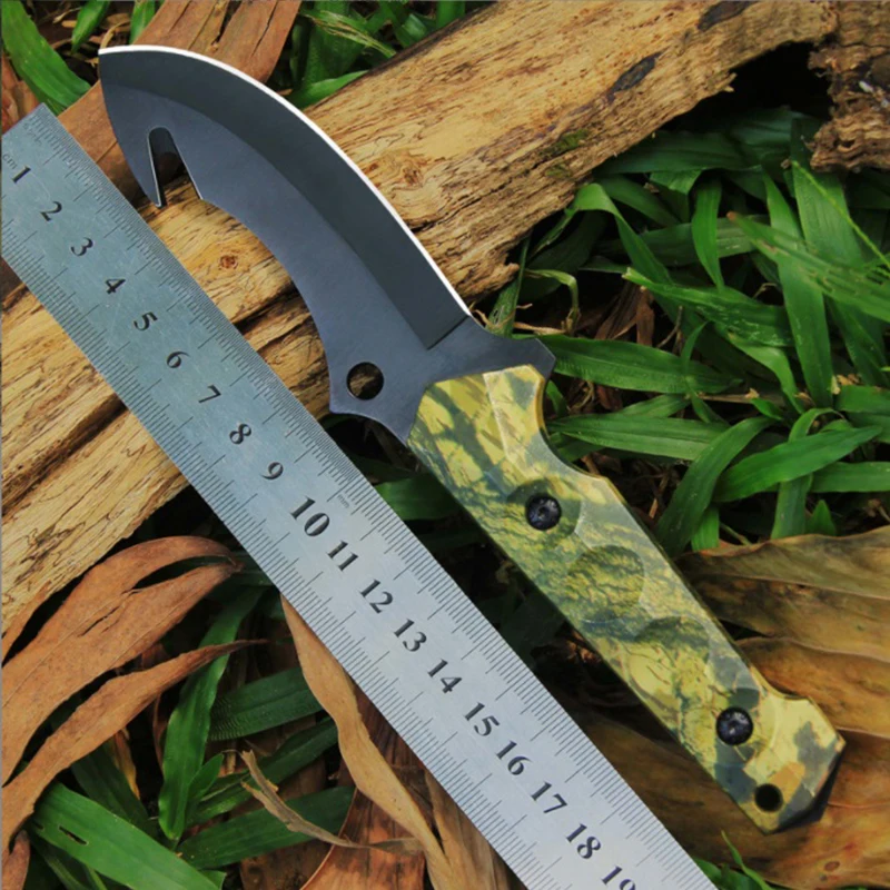 outdoor knife quality high hardness 440C High Carbon Steel outdoor knife