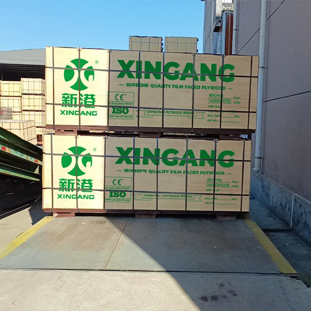 XINGANG 18mm film faced marine plywood phenolic glue shuttering plywood