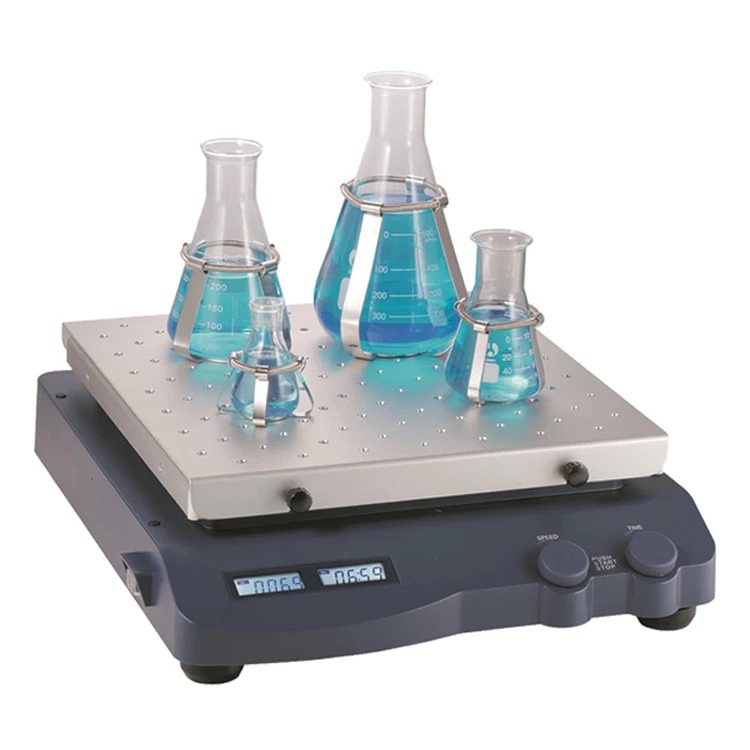 Laboratory Equipment Supplier Culture Dish Mixing Brushless DC Motor LCD Digital Orbital Shaker