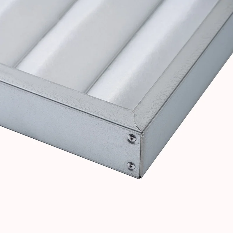 G3G4 Washable Primary Effect Synthetic Fiber Filter Foldable Keel Frame Home Use Manufacturing Plants Retail Stores Hotels