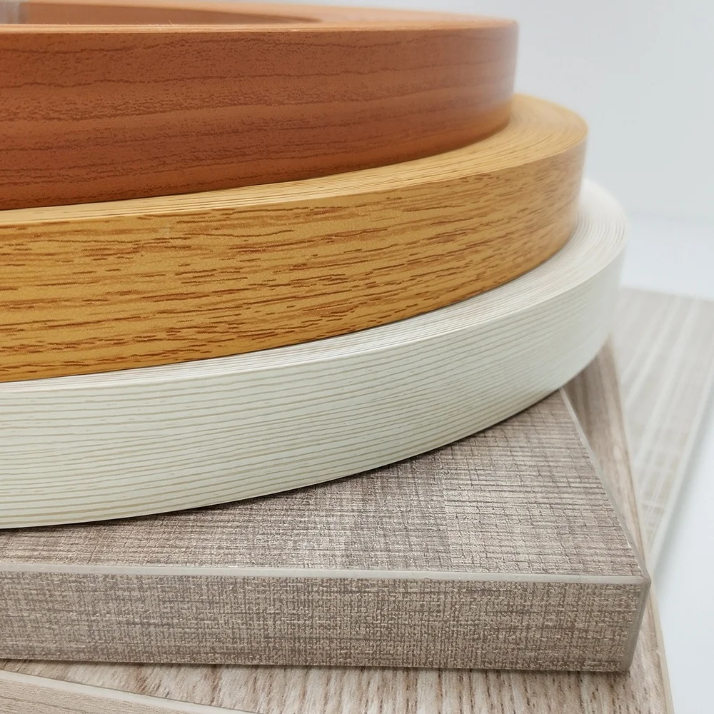 Cheap price pvc edge banding for kitchen cabinet, pvc edge banding for plywood